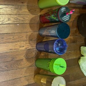 Starbucks Assorted Color Tumblers Set